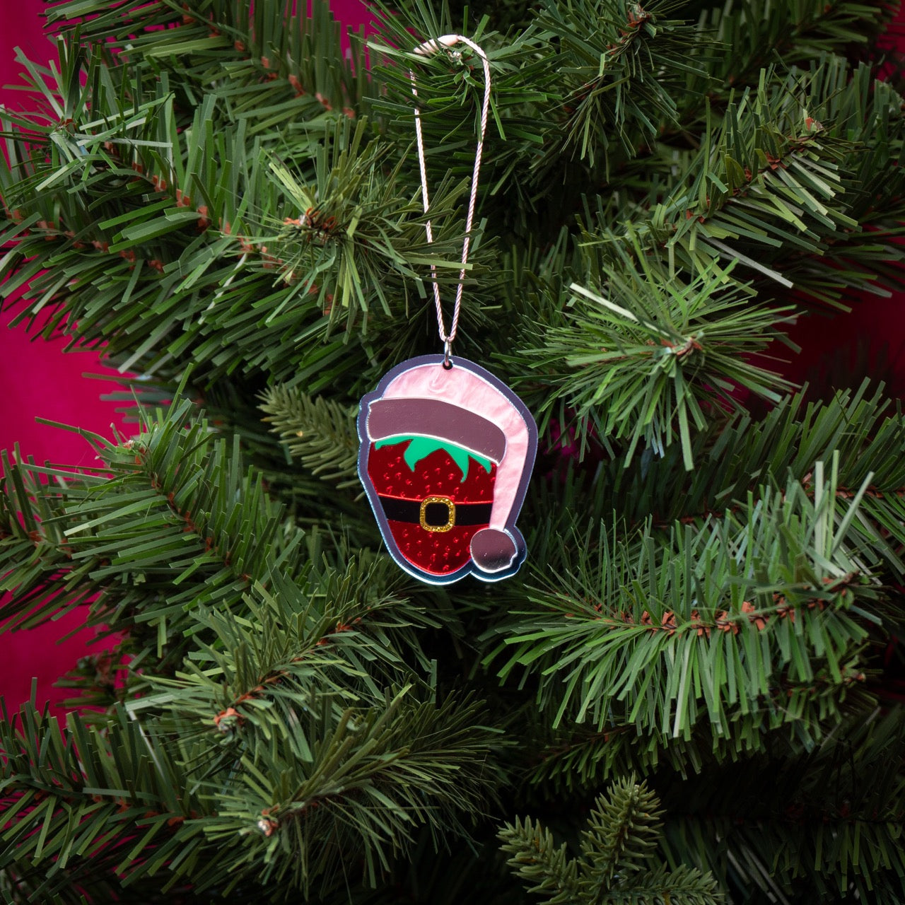 Holly Berry Ornament