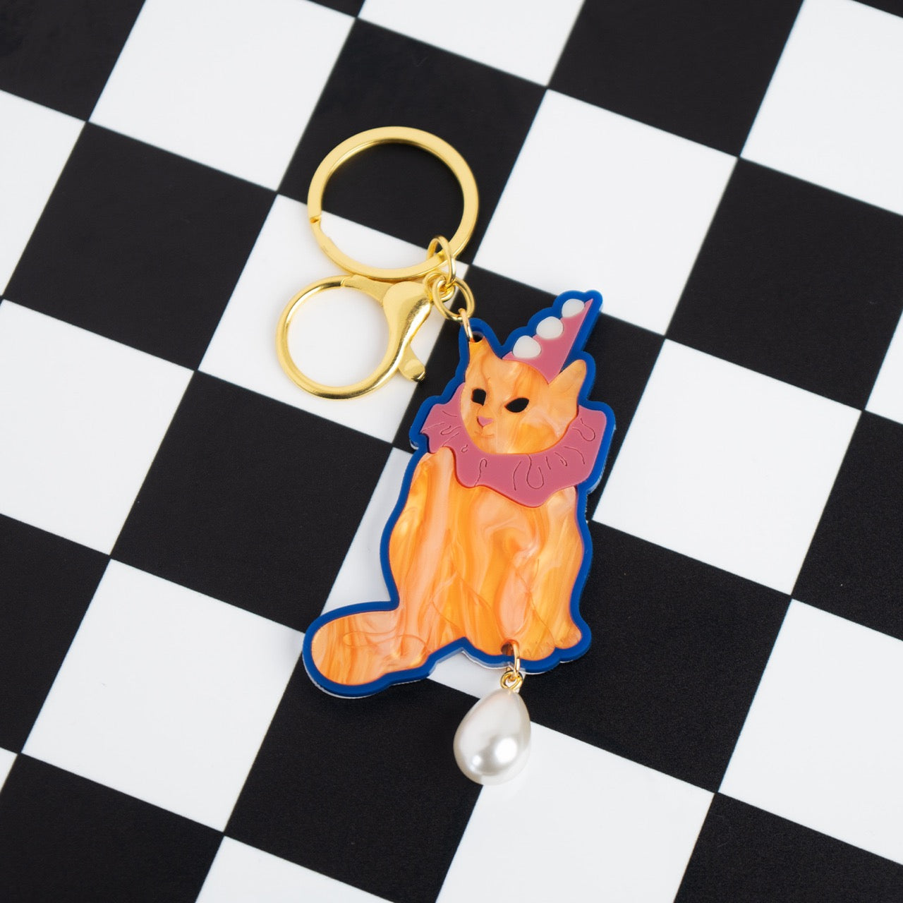 Pierrot's Pet Bag Charm