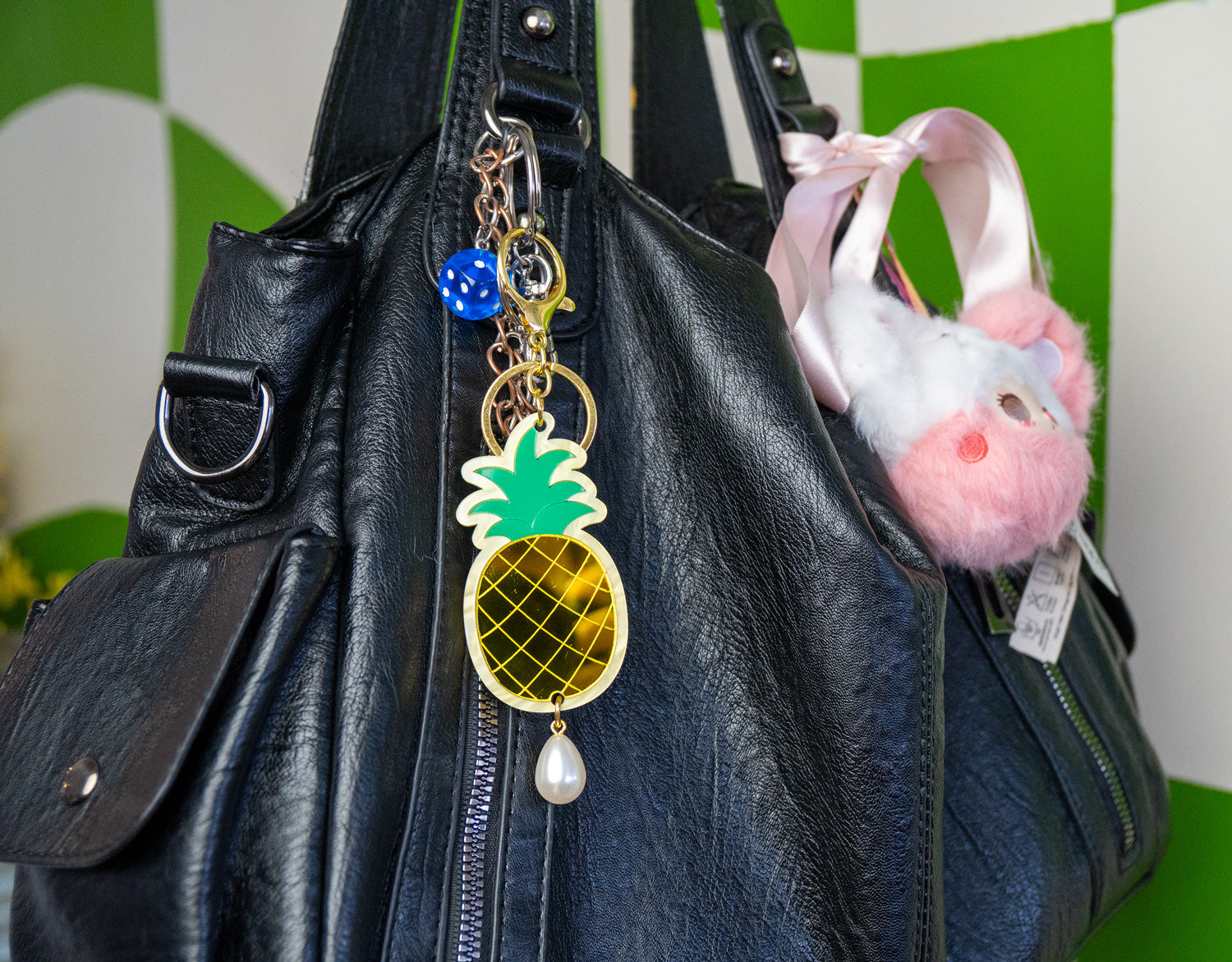 Pineapple Bag Charm