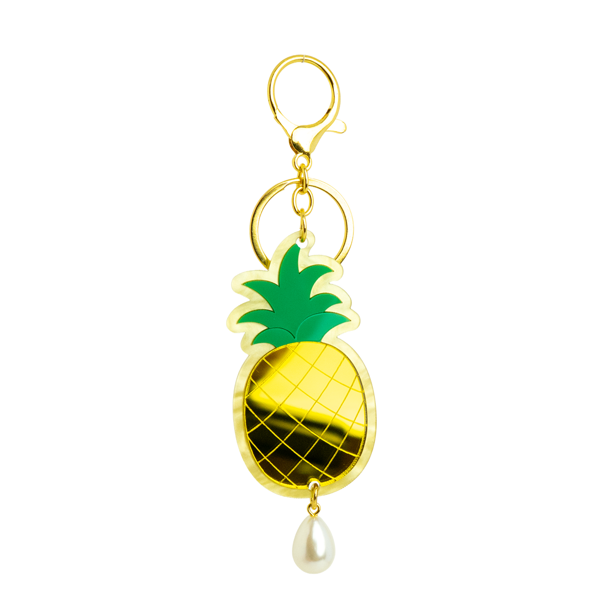 Pineapple Bag Charm