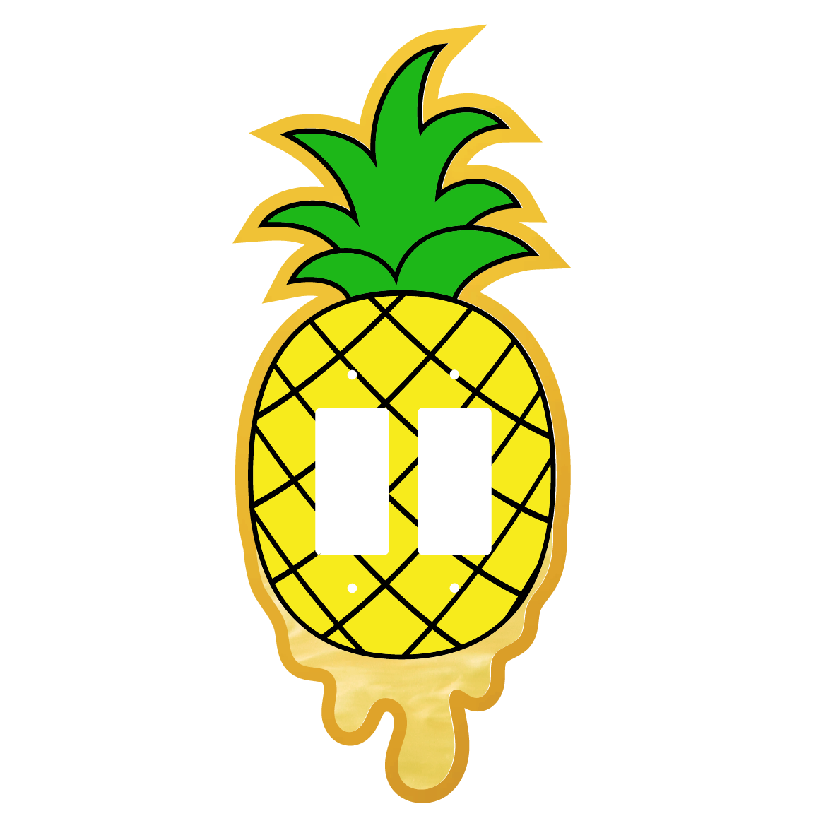 The Pineapple Light Switch Cover