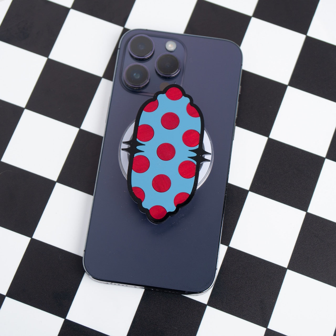 Pointed Polka Dot MagSafe Phone Charm