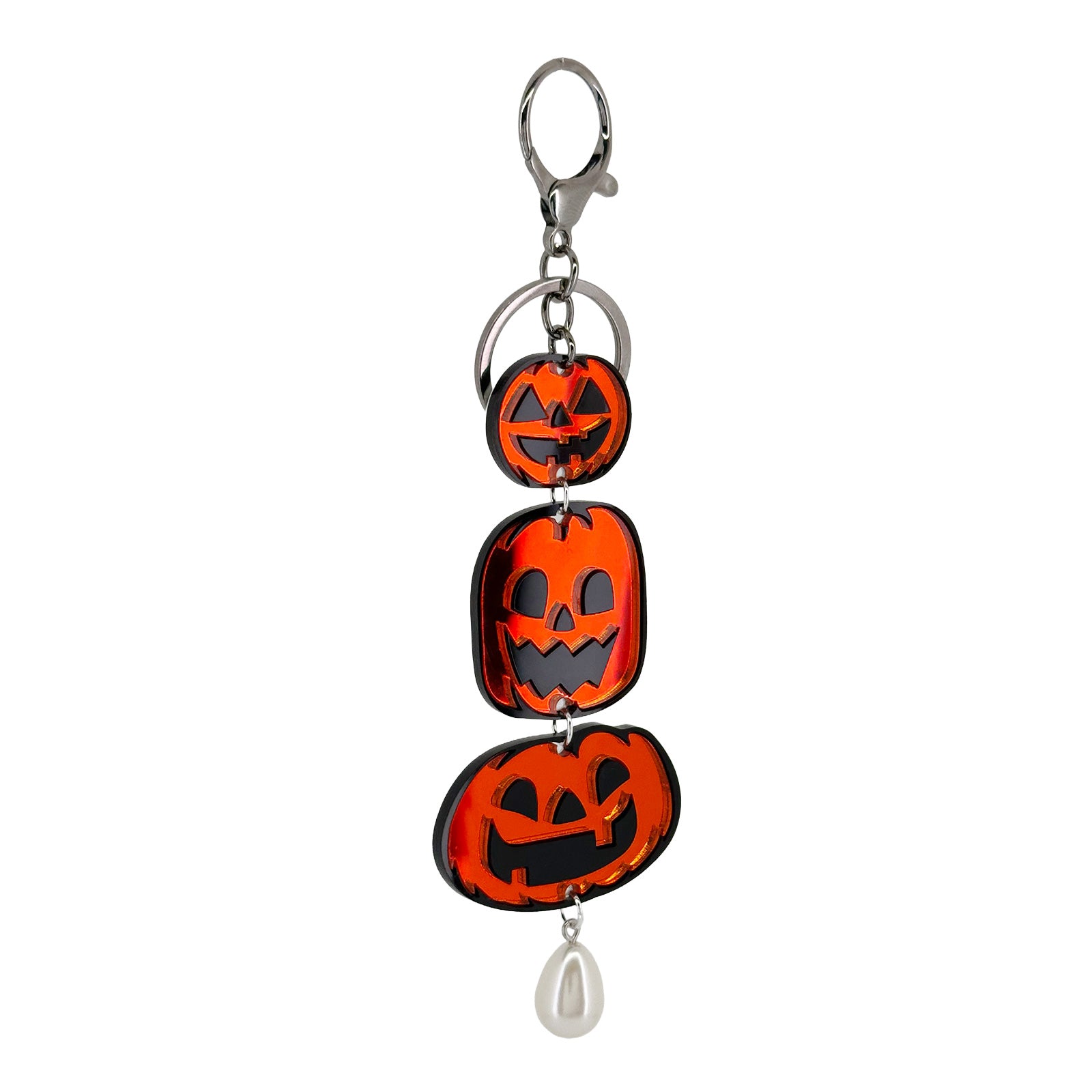 Pumpkin Stack Bag Charm