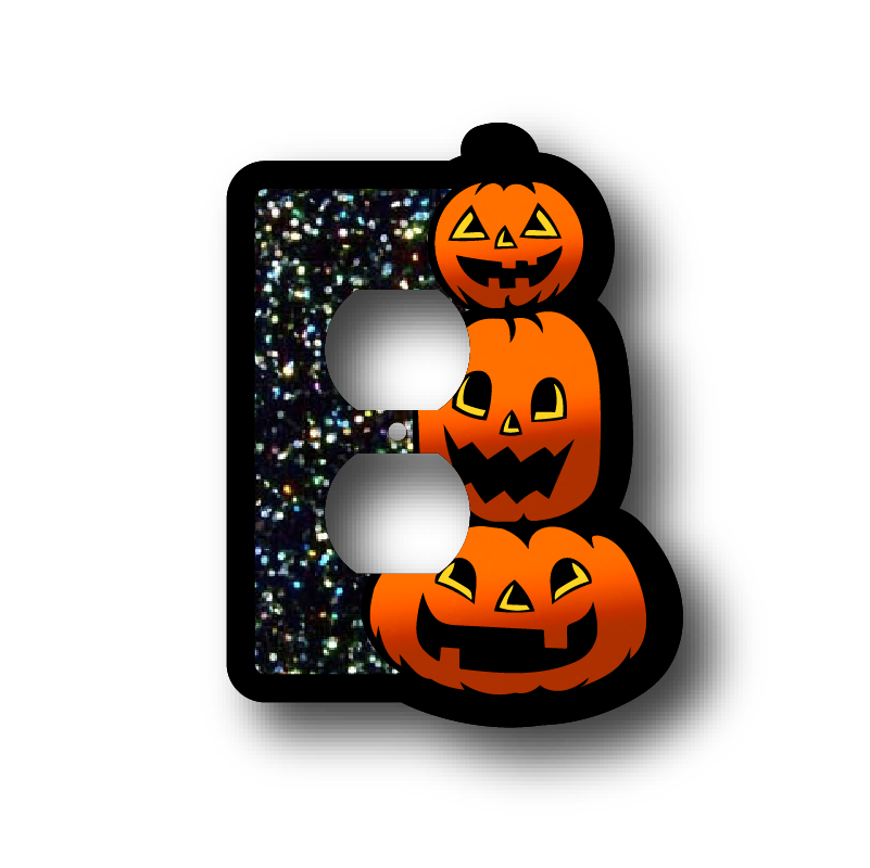 Pumpkin Stack Outlet Cover