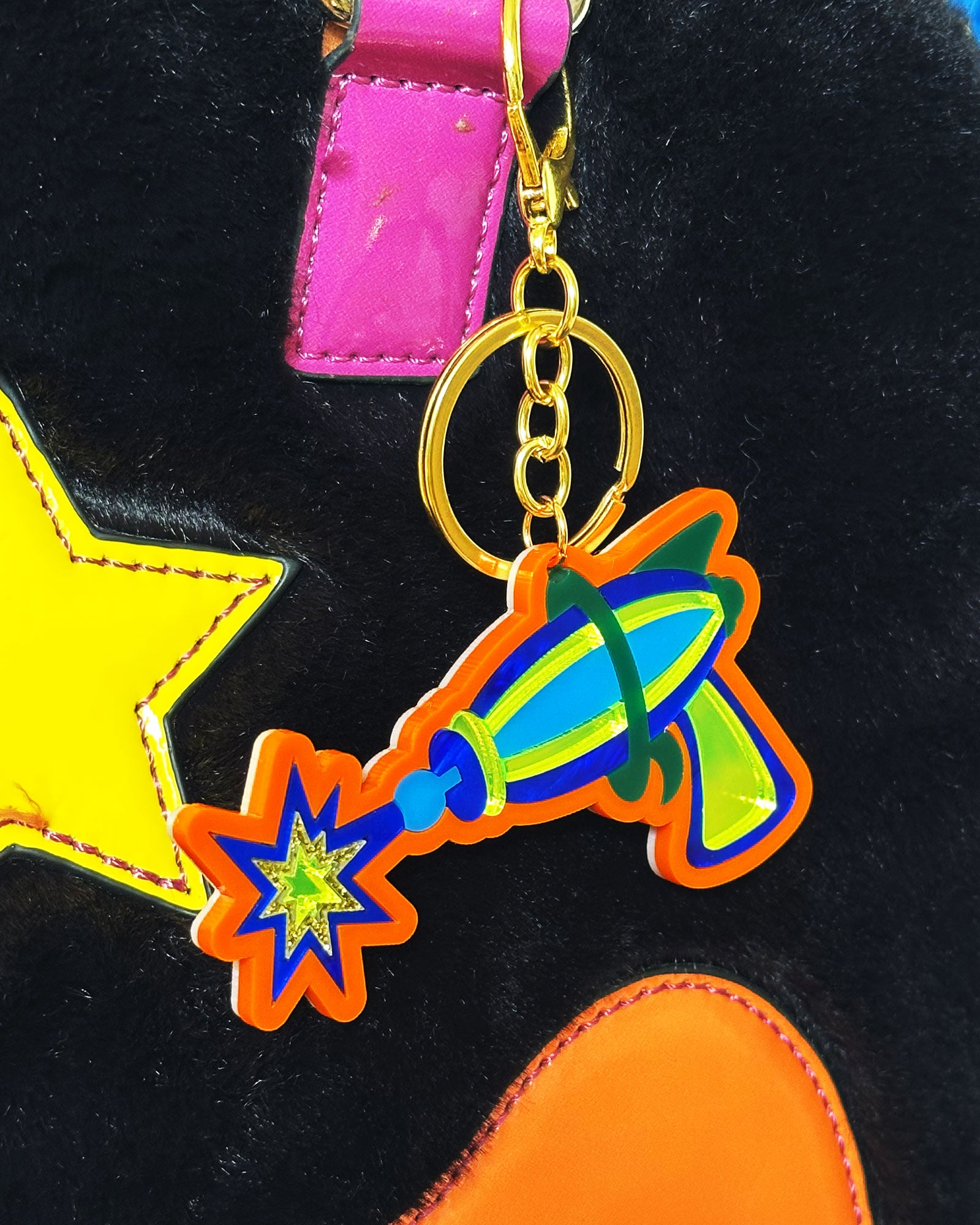 Ray Gun Bag Charm