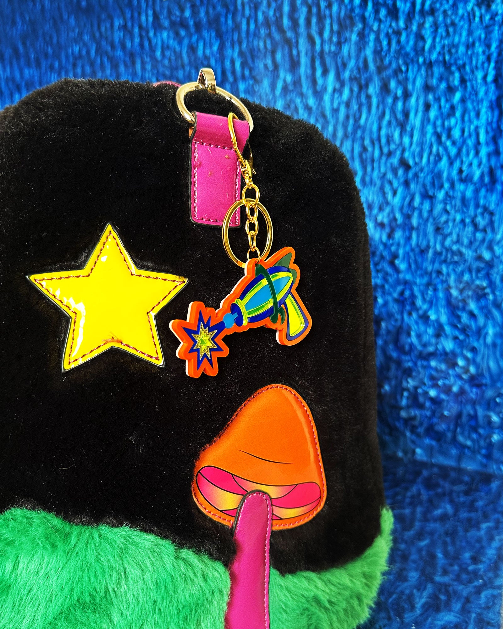 Ray Gun Bag Charm