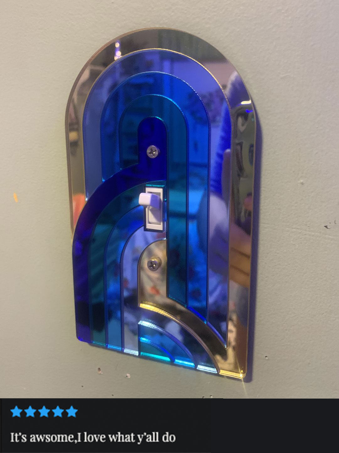 Retro Archway Light Switch Cover