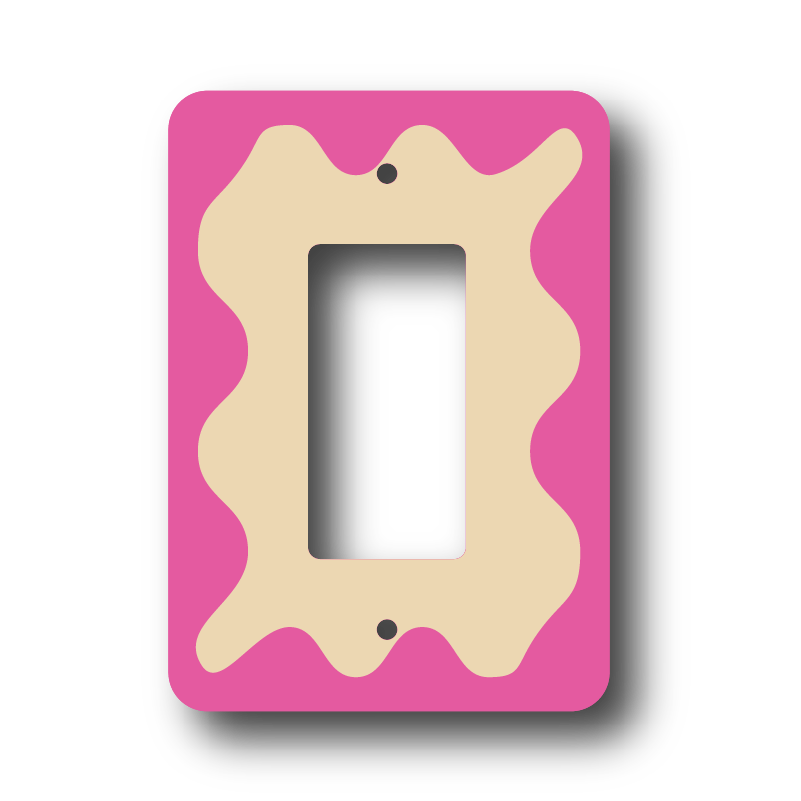 Rocky Light Switch Cover