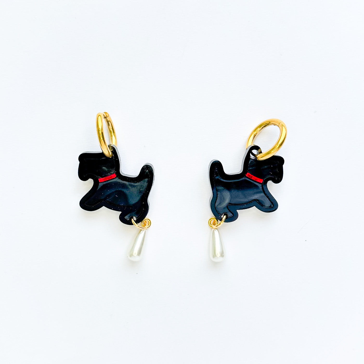 Scottie Pearl Chain Earrings