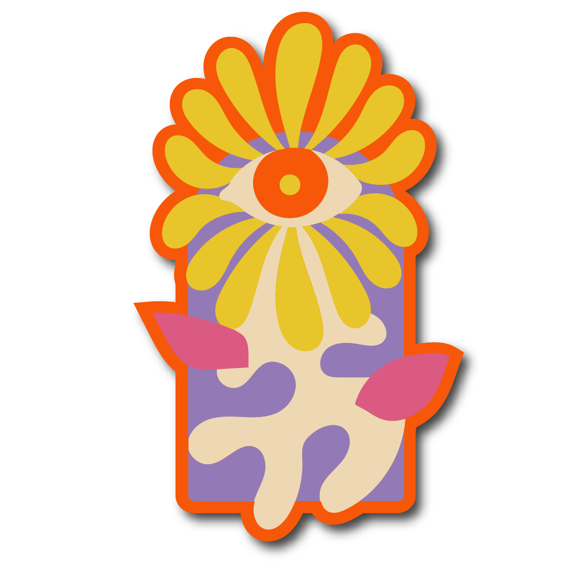 Daisy Stickers – Tactile Vision Graphics