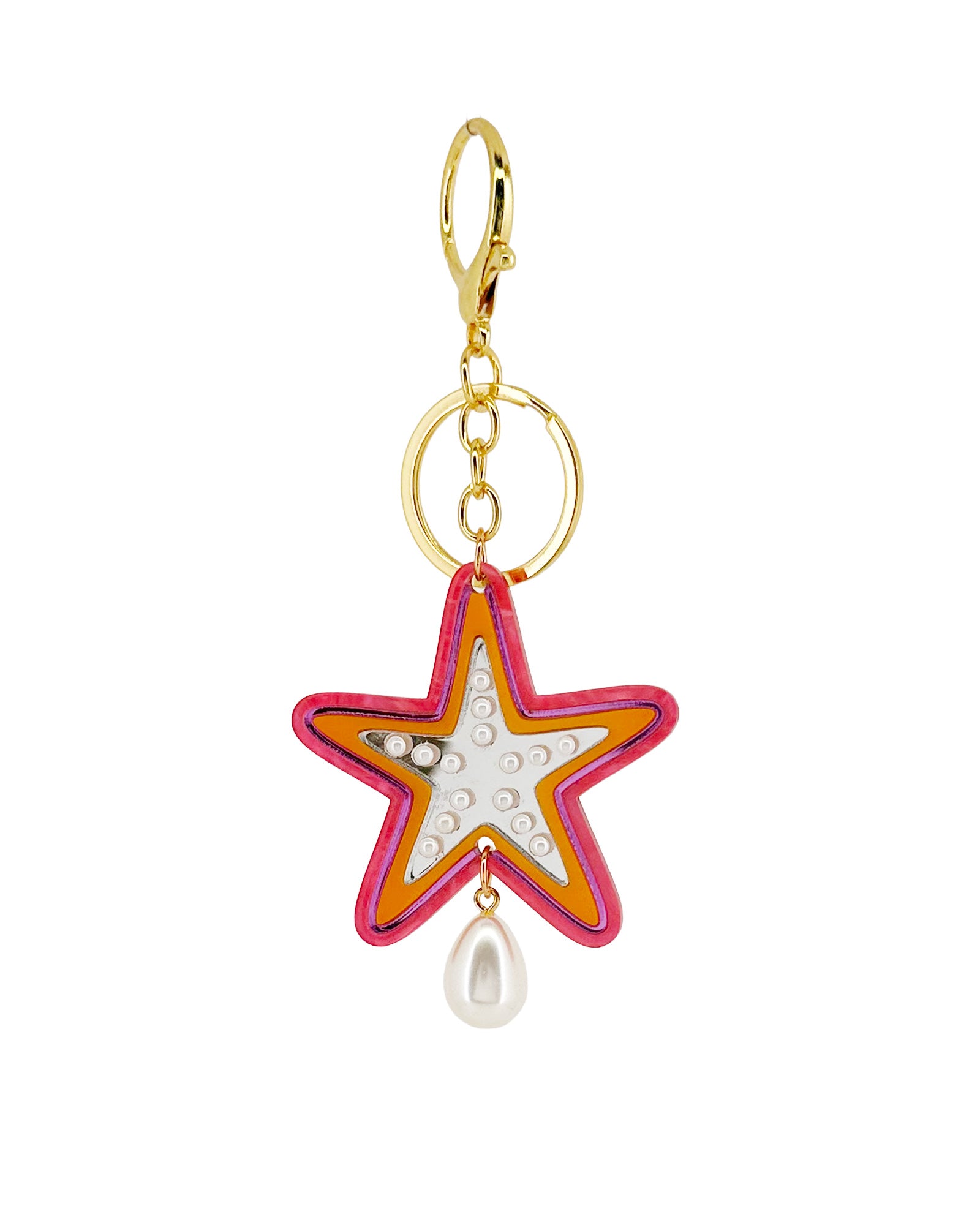 Starfish Bag Charm