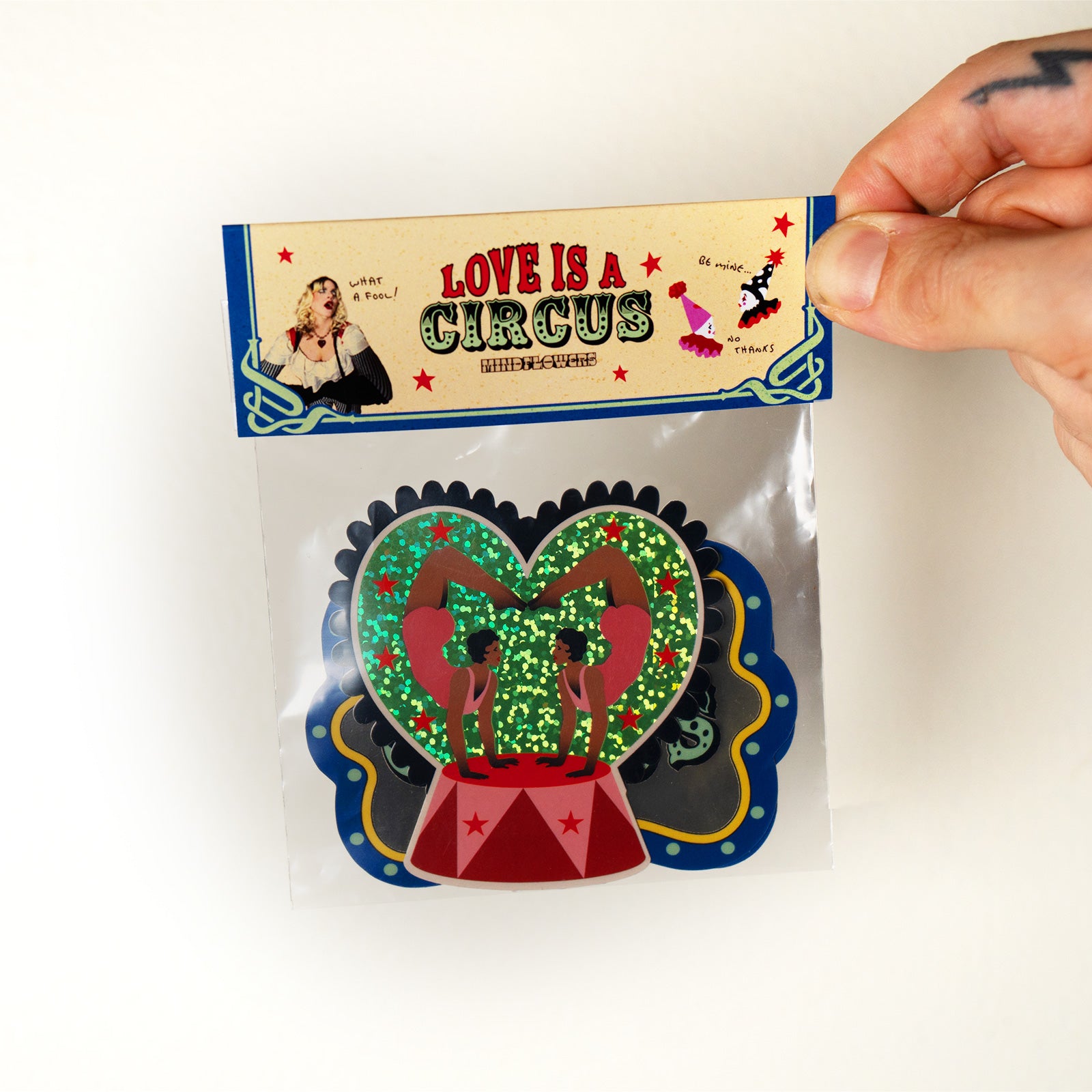 Live Is A Circus Sticker Pack