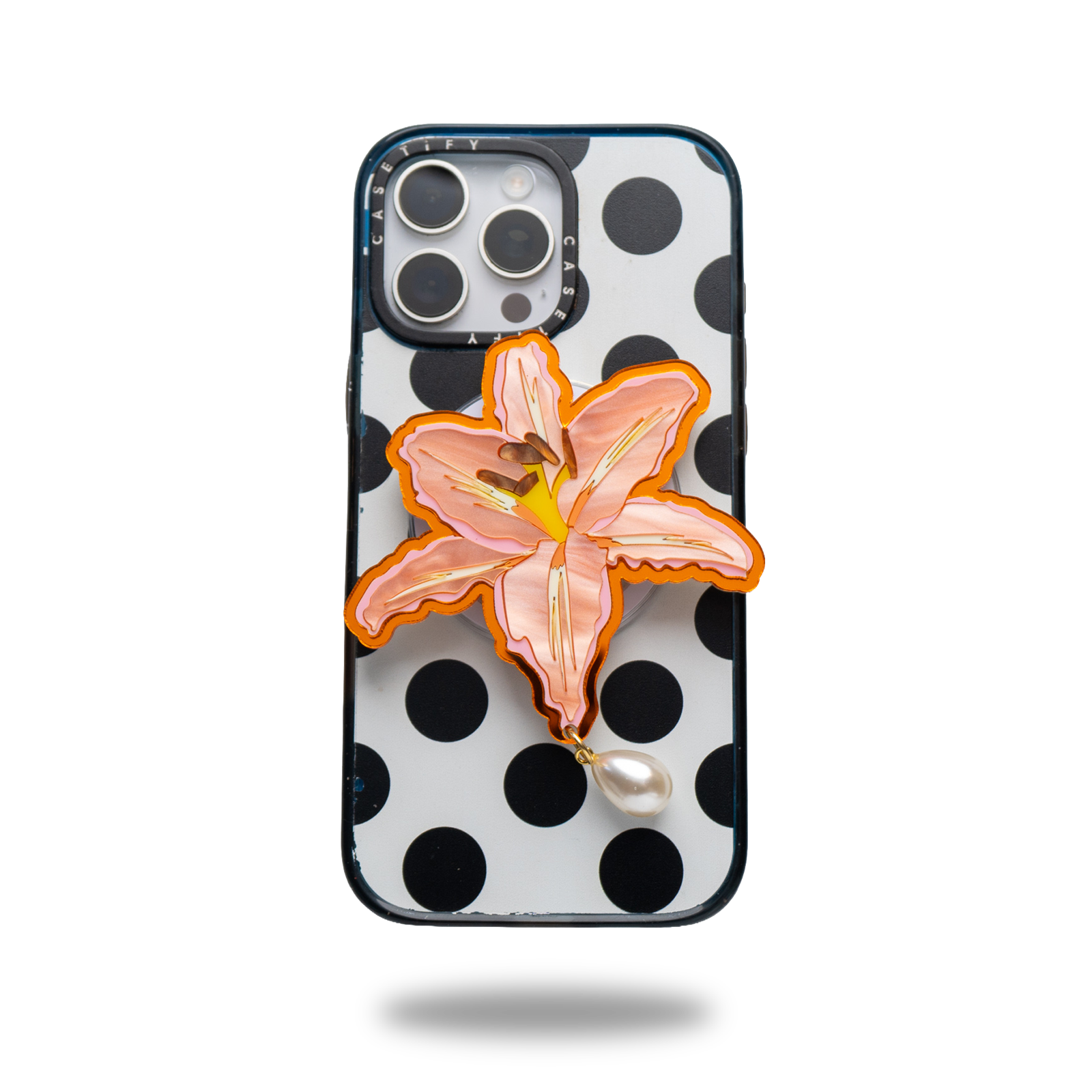 Lily MagSafe Phone Charm
