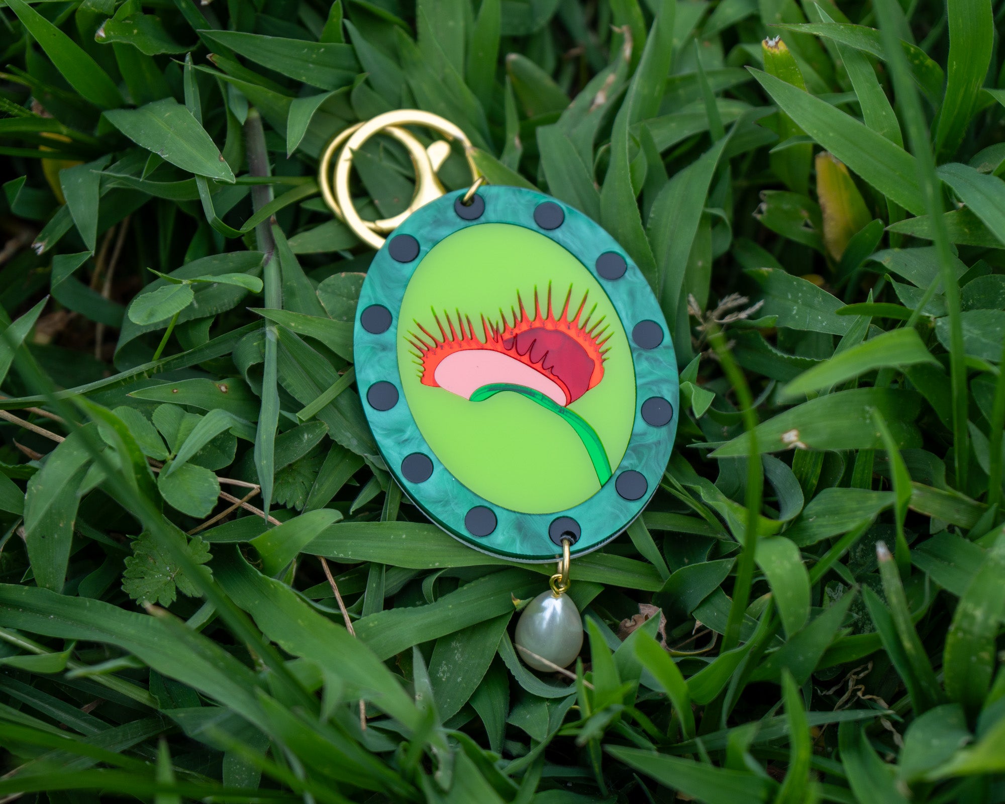 Venus Flytrap Bag Charm