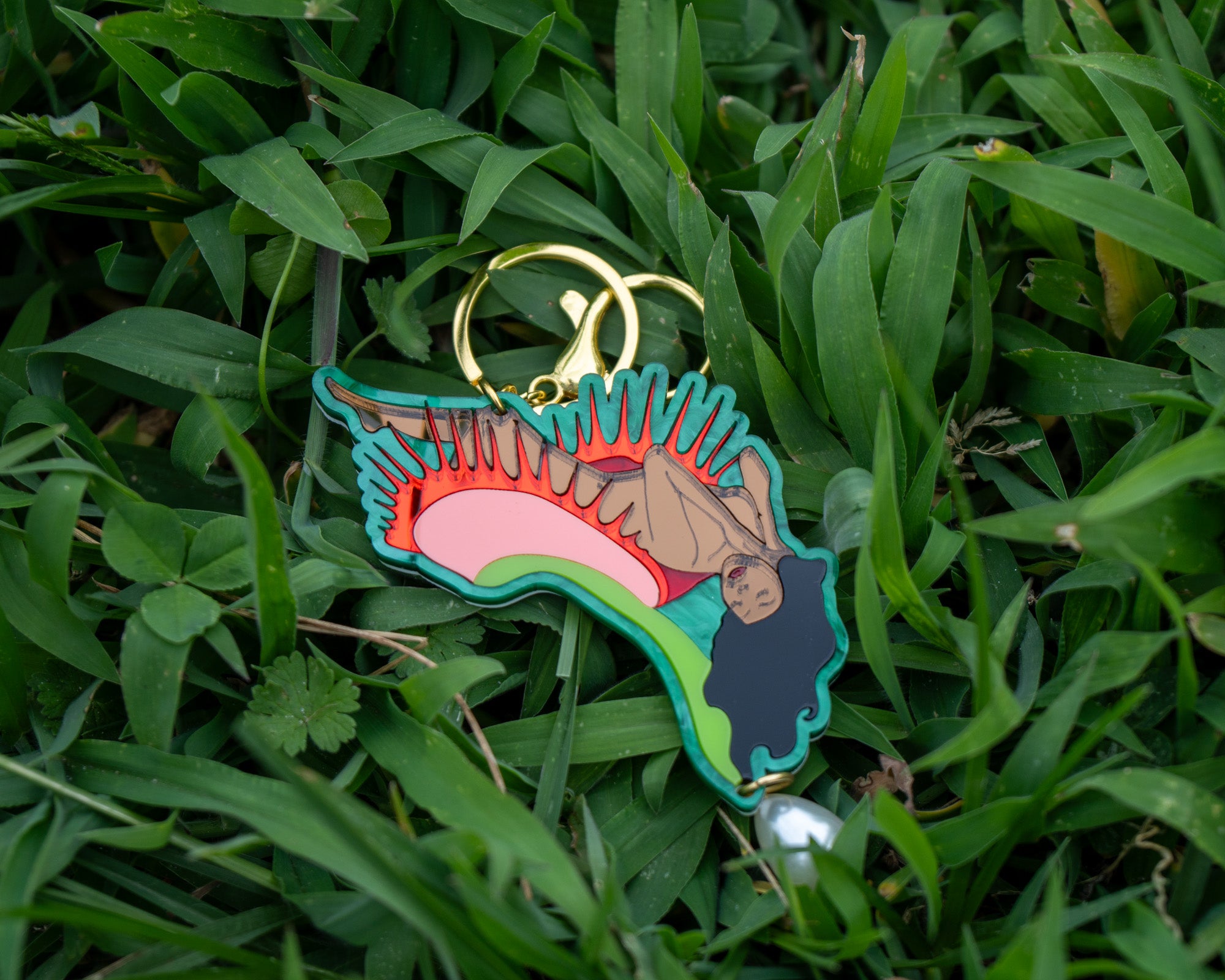 Siren's Garden Bag Charm