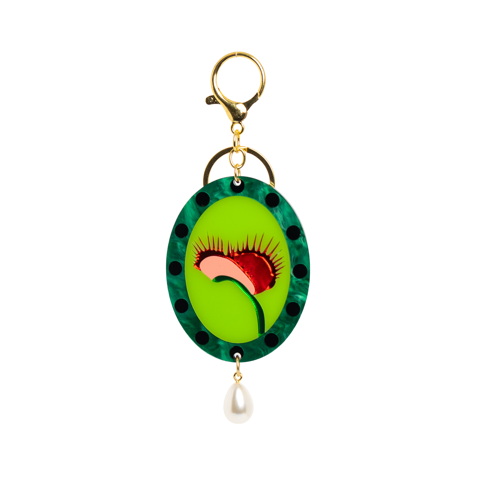 Venus Flytrap Bag Charm