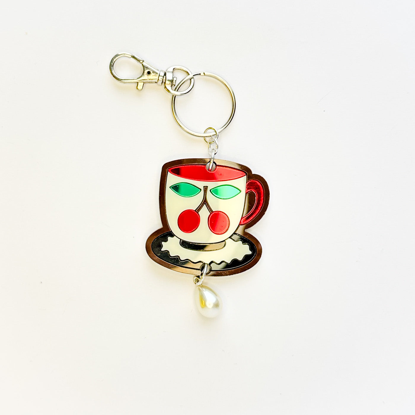 MindFlowers: Teacup Bag Charm - Main Image