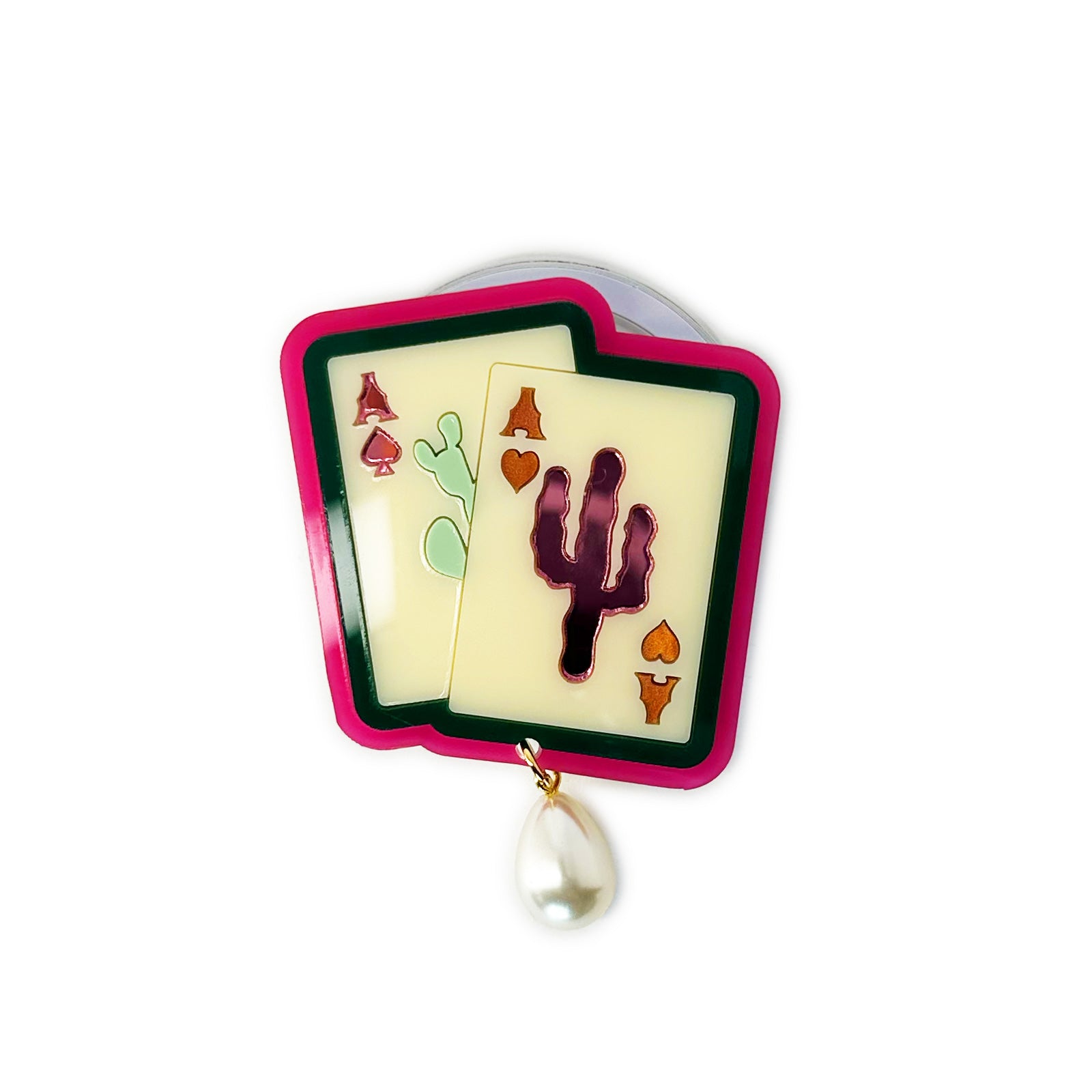 Texas Hold Em MagSafe Phone Charm