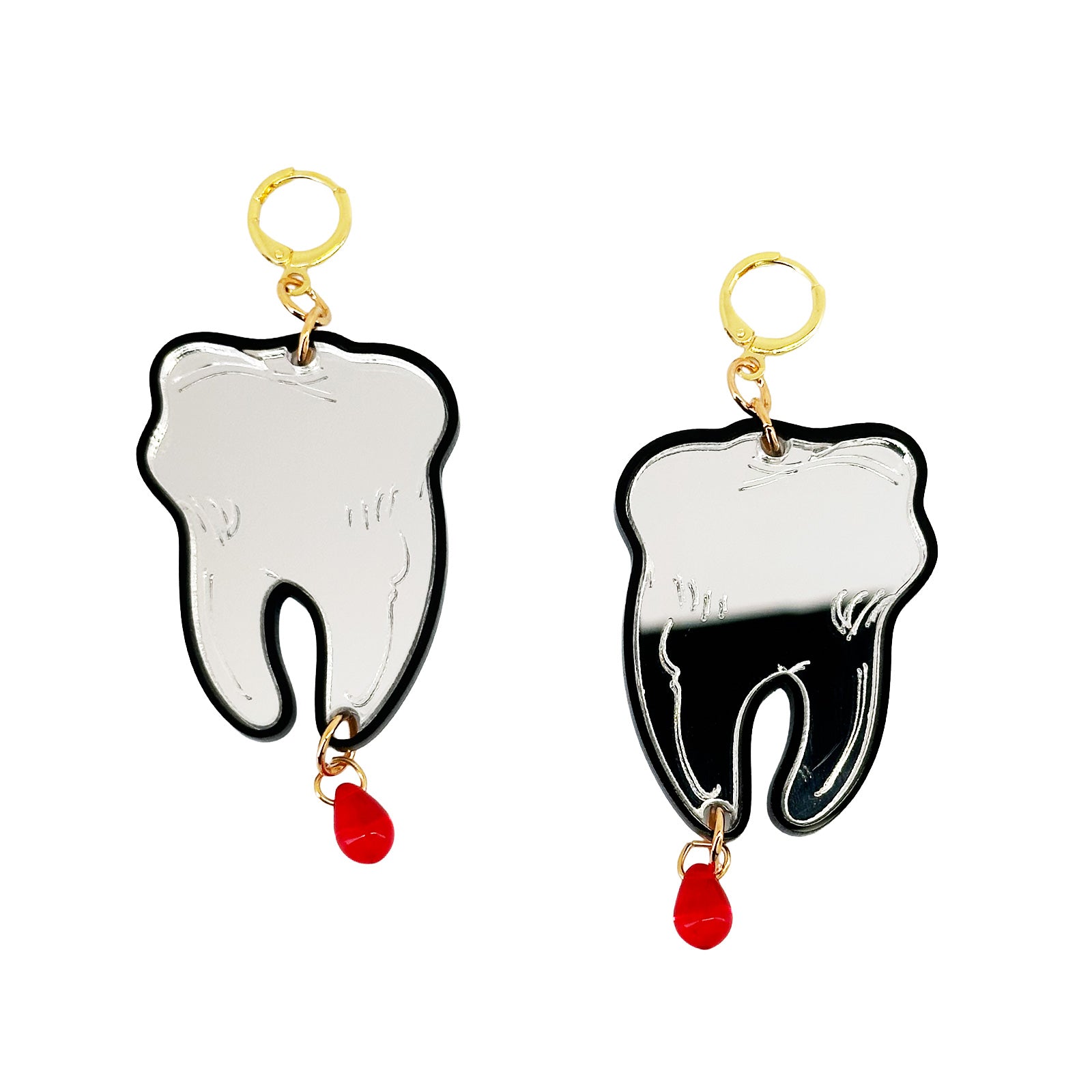 Tooth Earrings