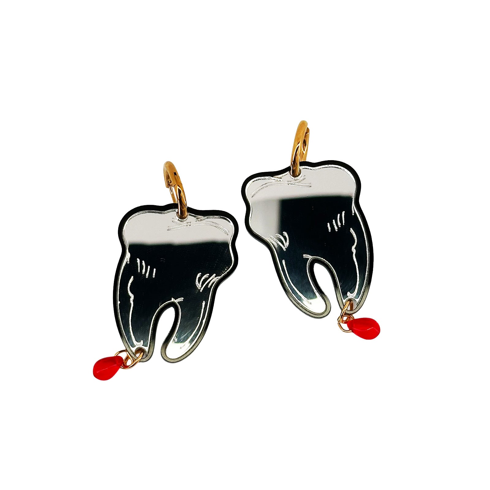 Tooth Earrings