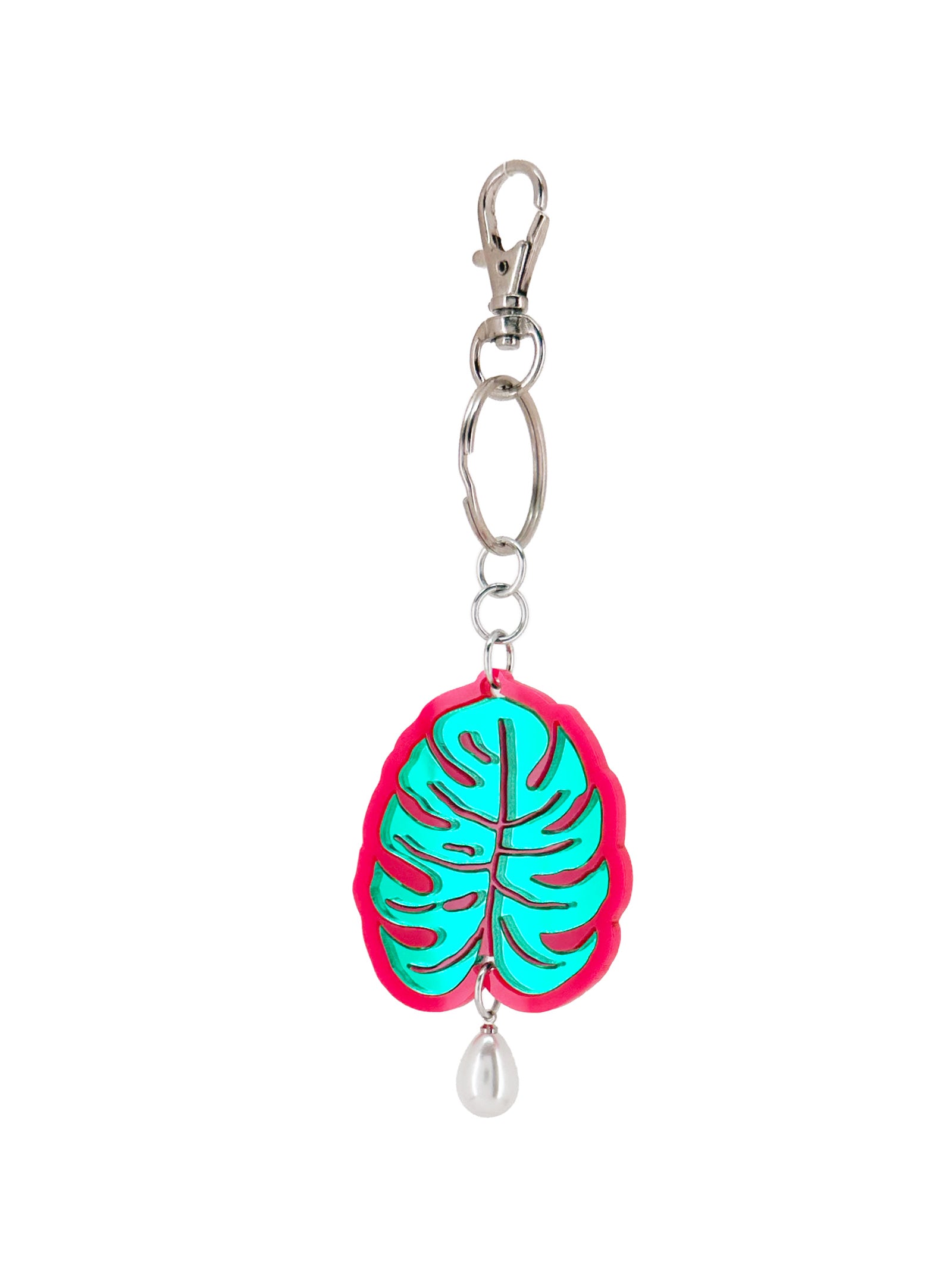 Monstera Bag Charm