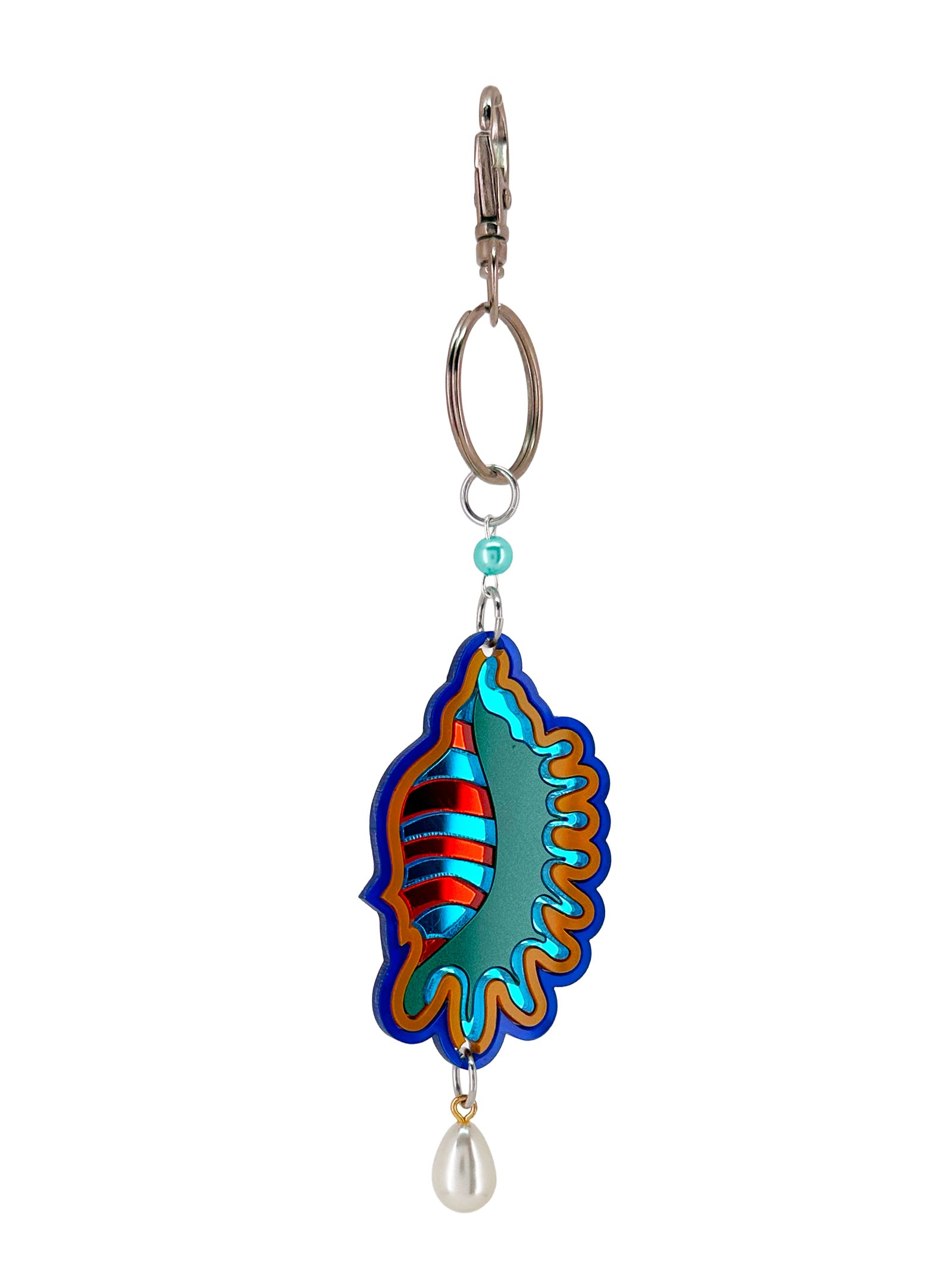 Conch Shell Bag Charm