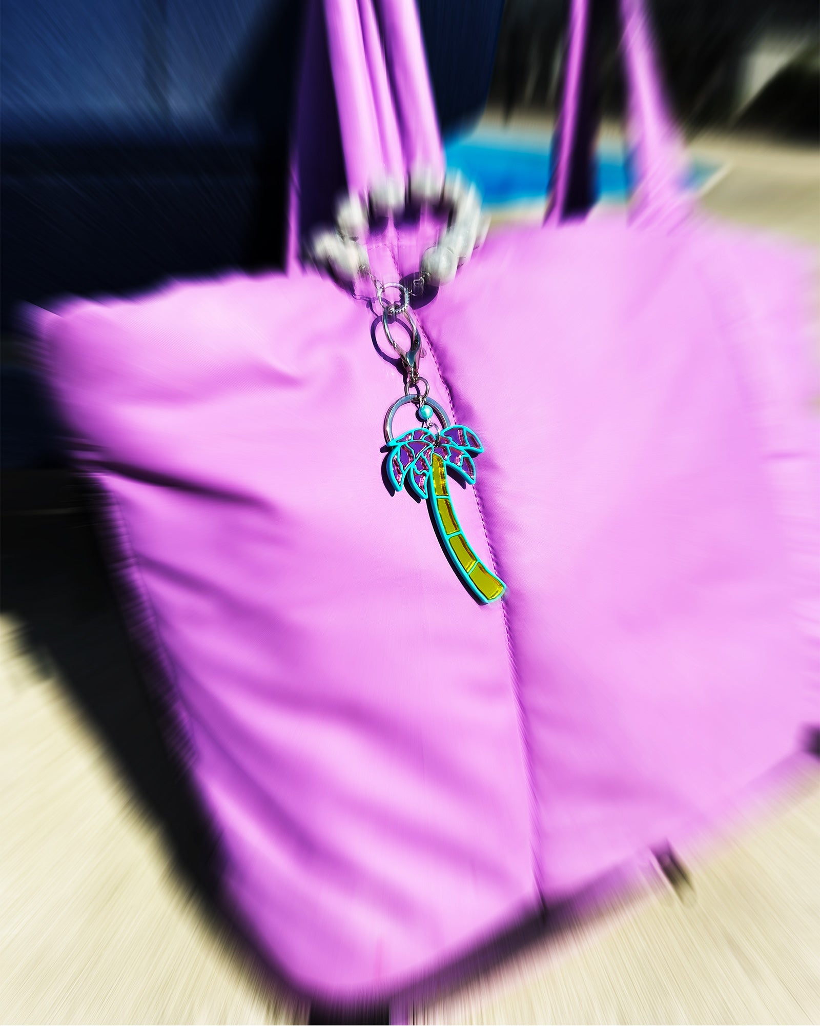 Palm Tree Bag Charm