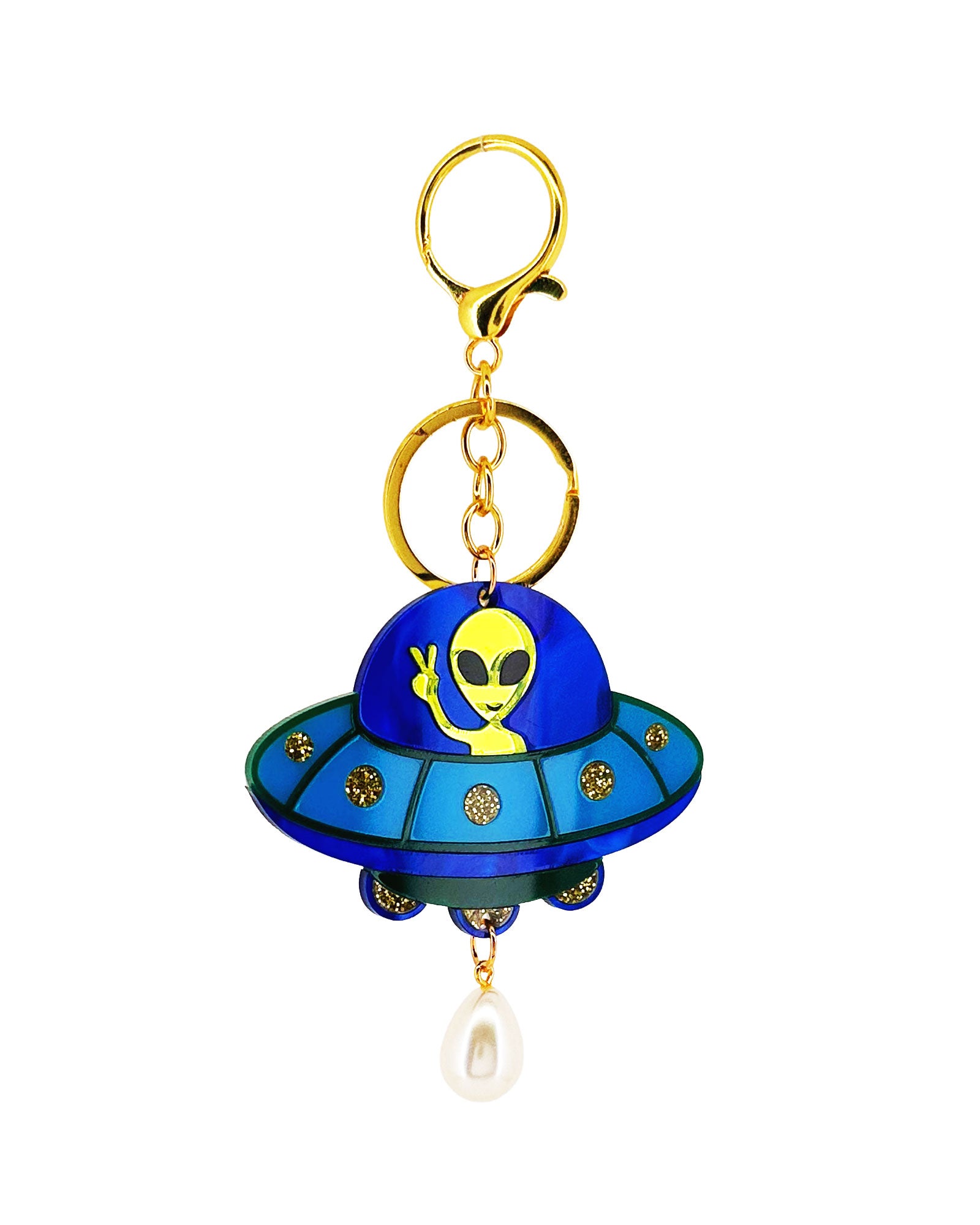 UFO Bag Charm