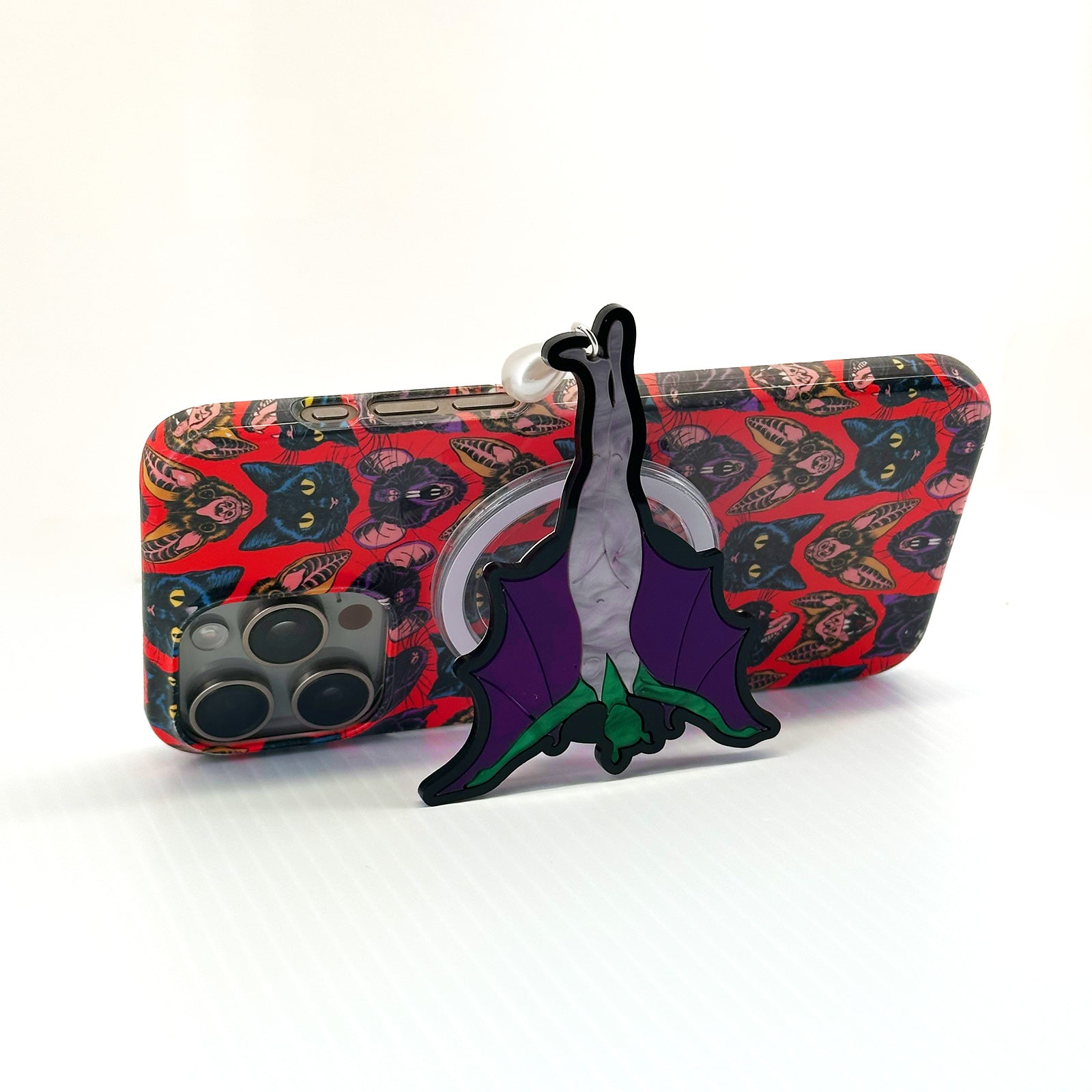 Winged Woman Phone Charm