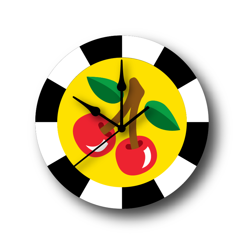 Very Cherry Wall Clock