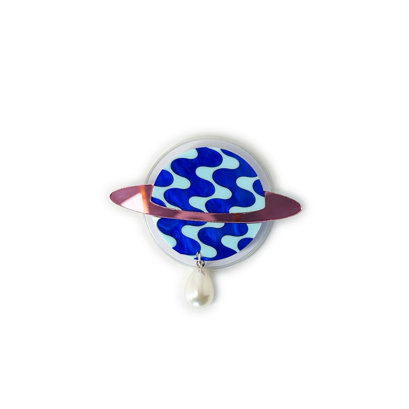 Wavy Saturn MagSafe Phone Charm