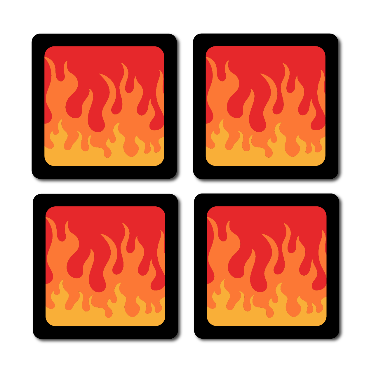 Flaming Coaster Pack
