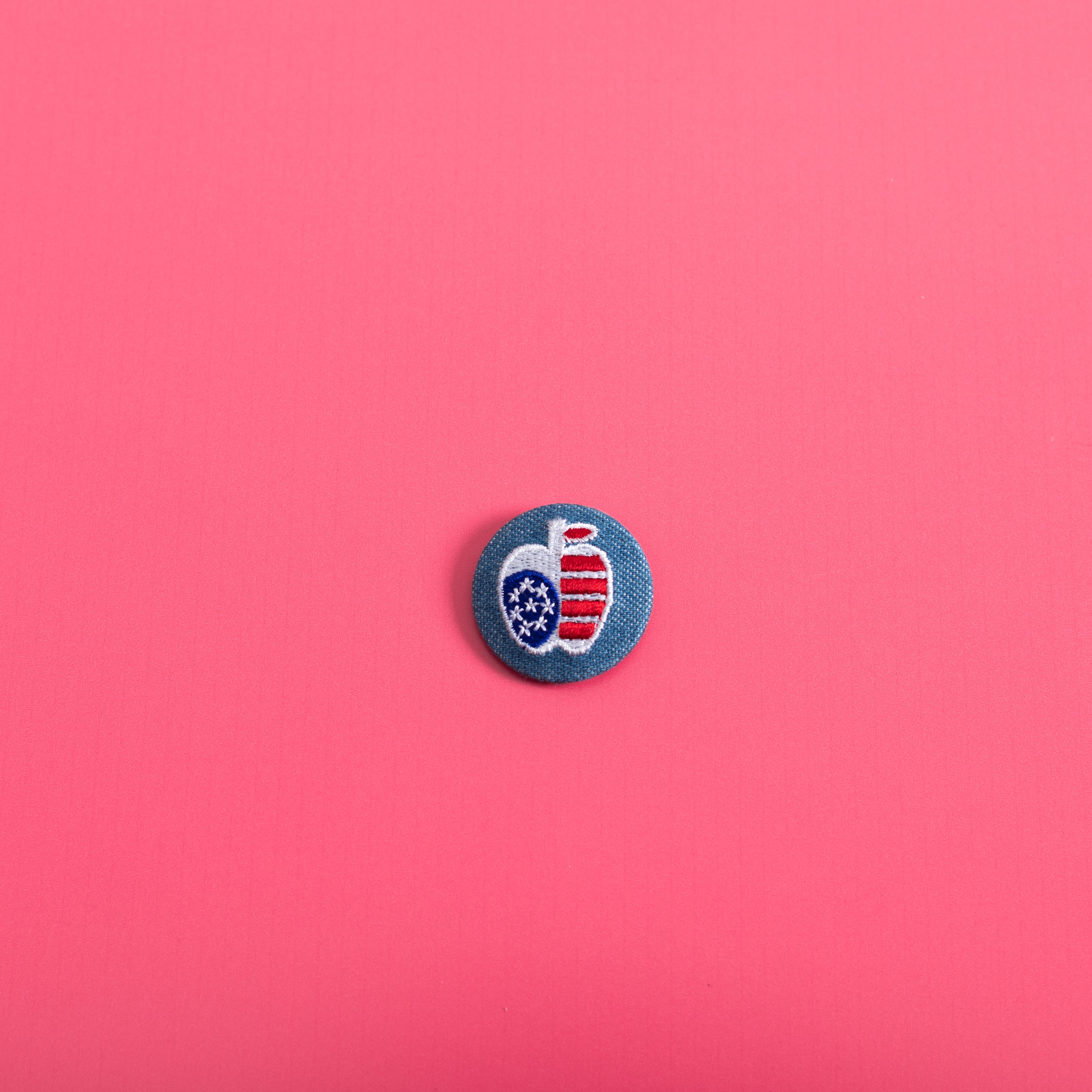 American Pie Button Pin,FlairMindFlowers