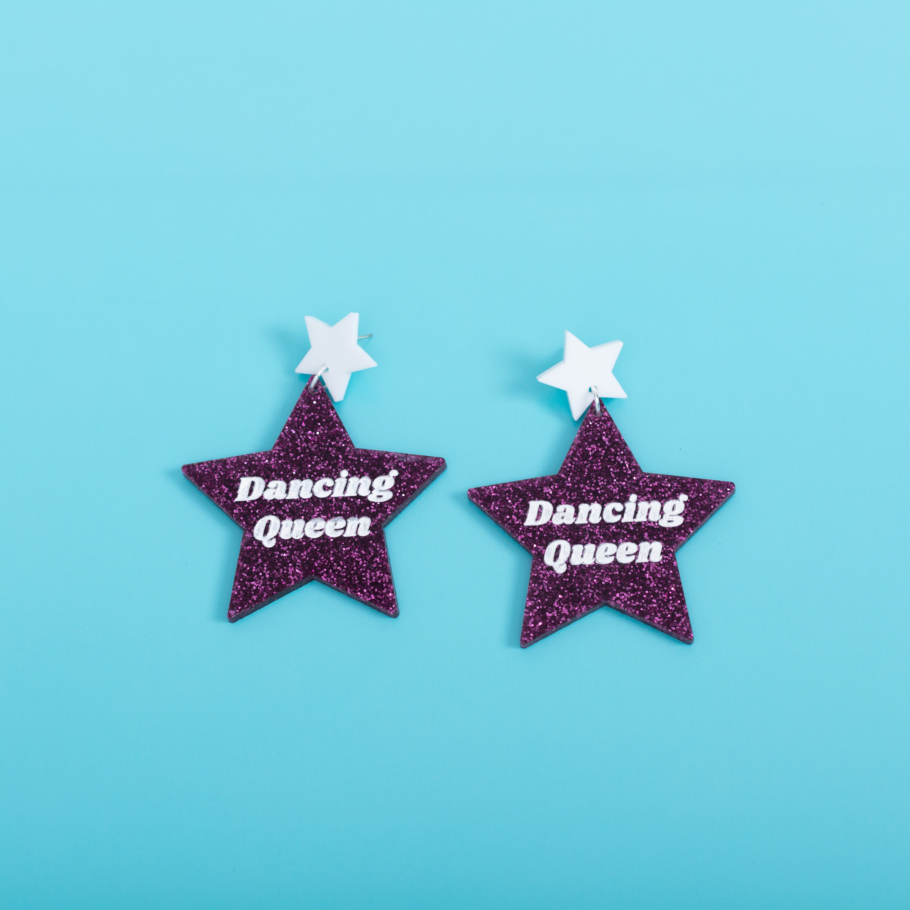 Dancing Queen Star Stud Earrings,EarringMindFlowers
