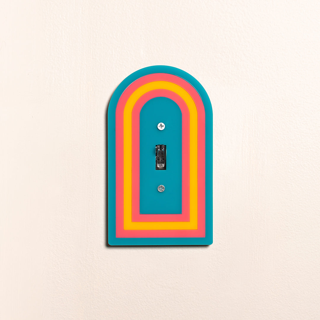 Layered Archway Light Switch Cover