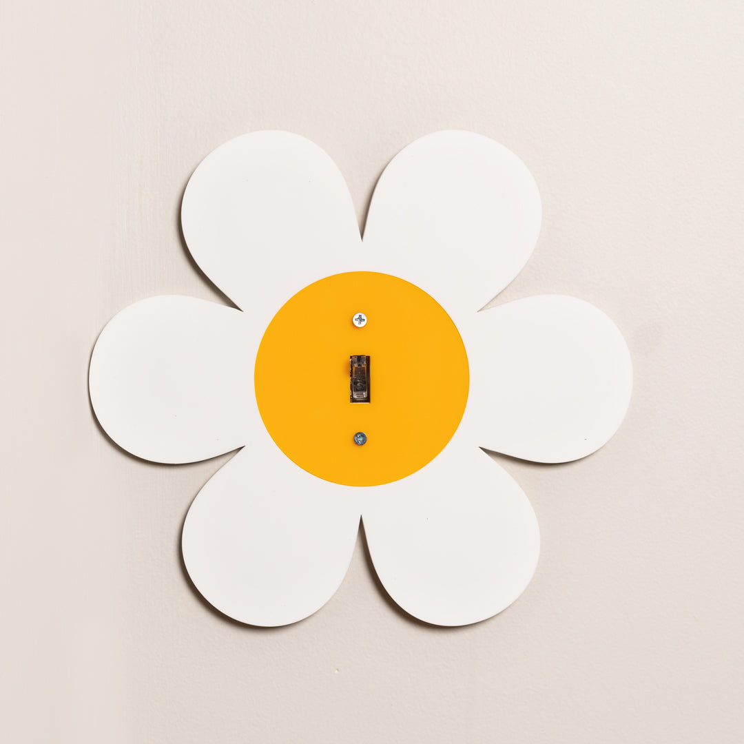 Layered Daisy Light Switch Cover