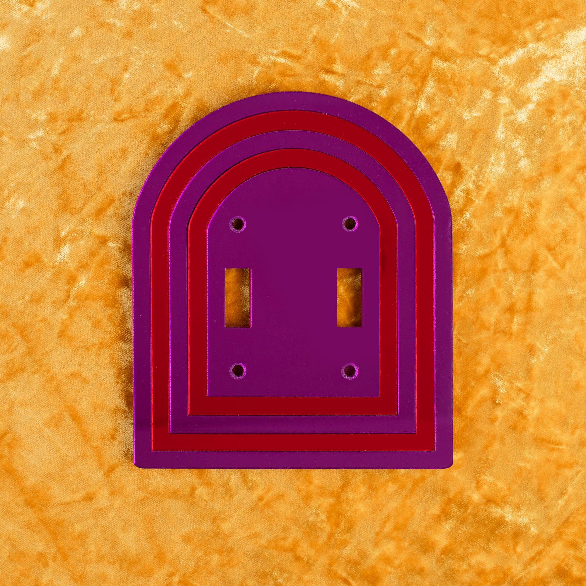 Layered Archway Light Switch Cover