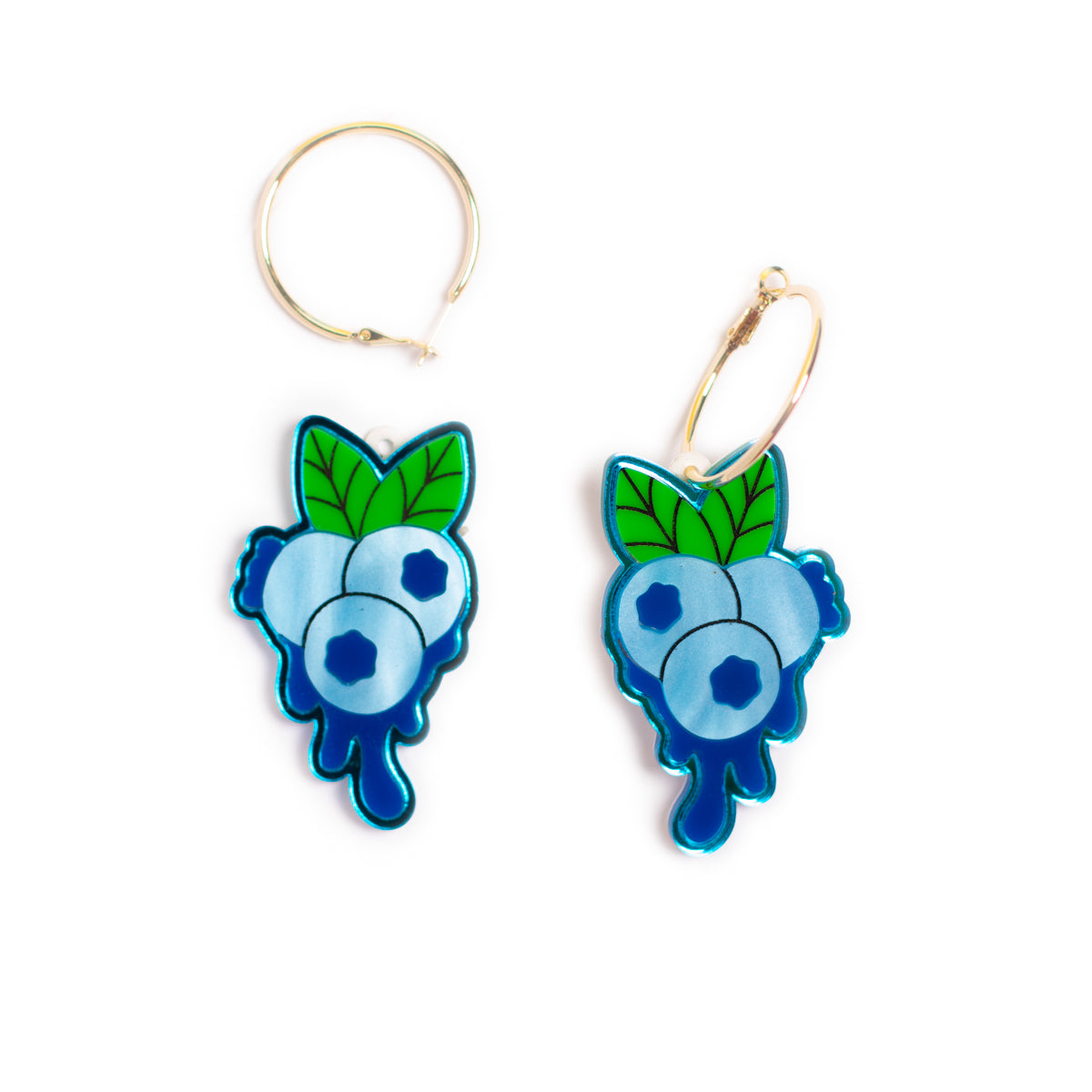 Blueberry earrings shops