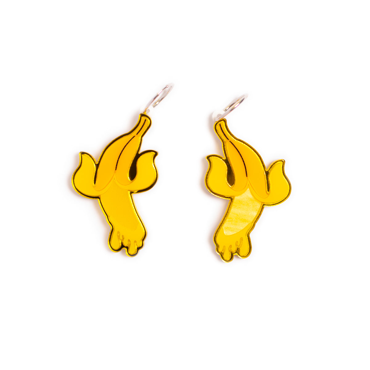 Banana earrings clearance claire's