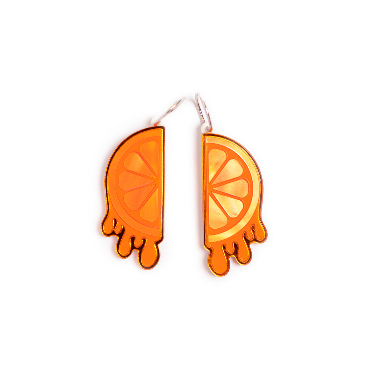 The Orange Earrings