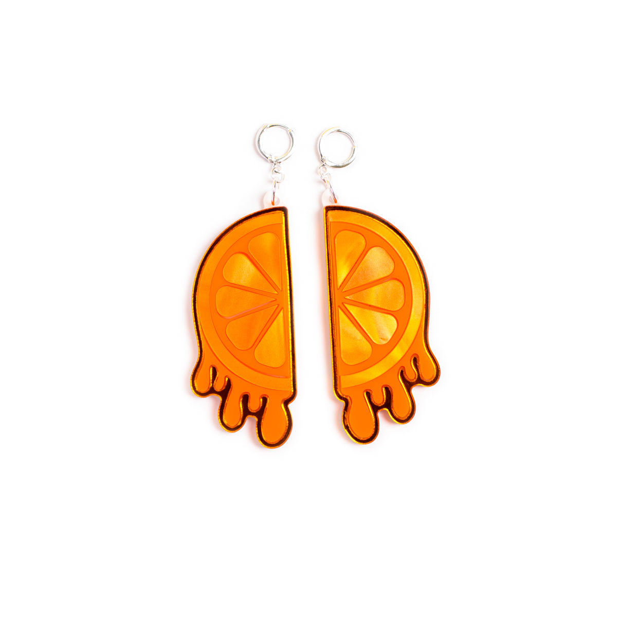 The Orange Earrings