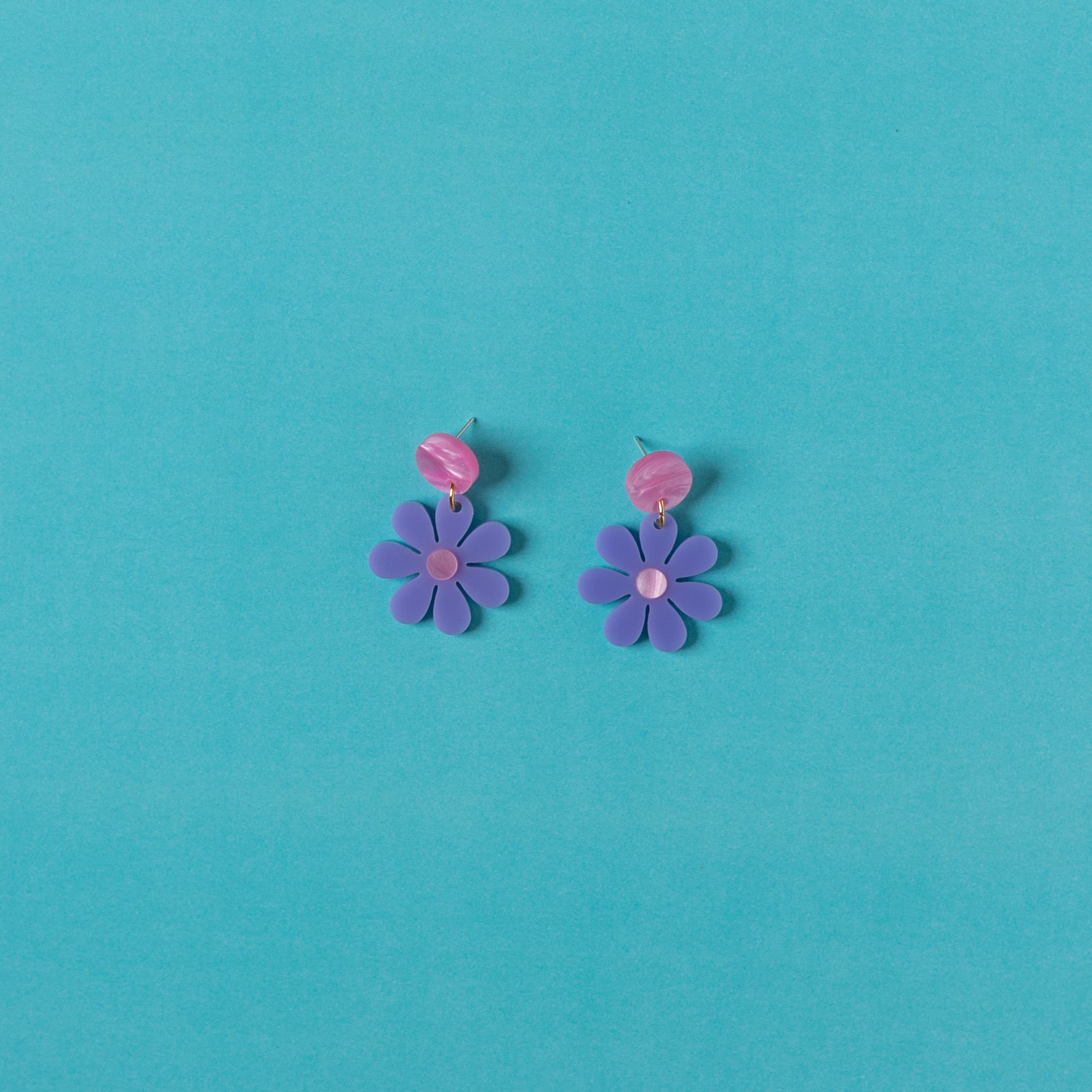 The Baby Daisy Hanging Stud Earrings