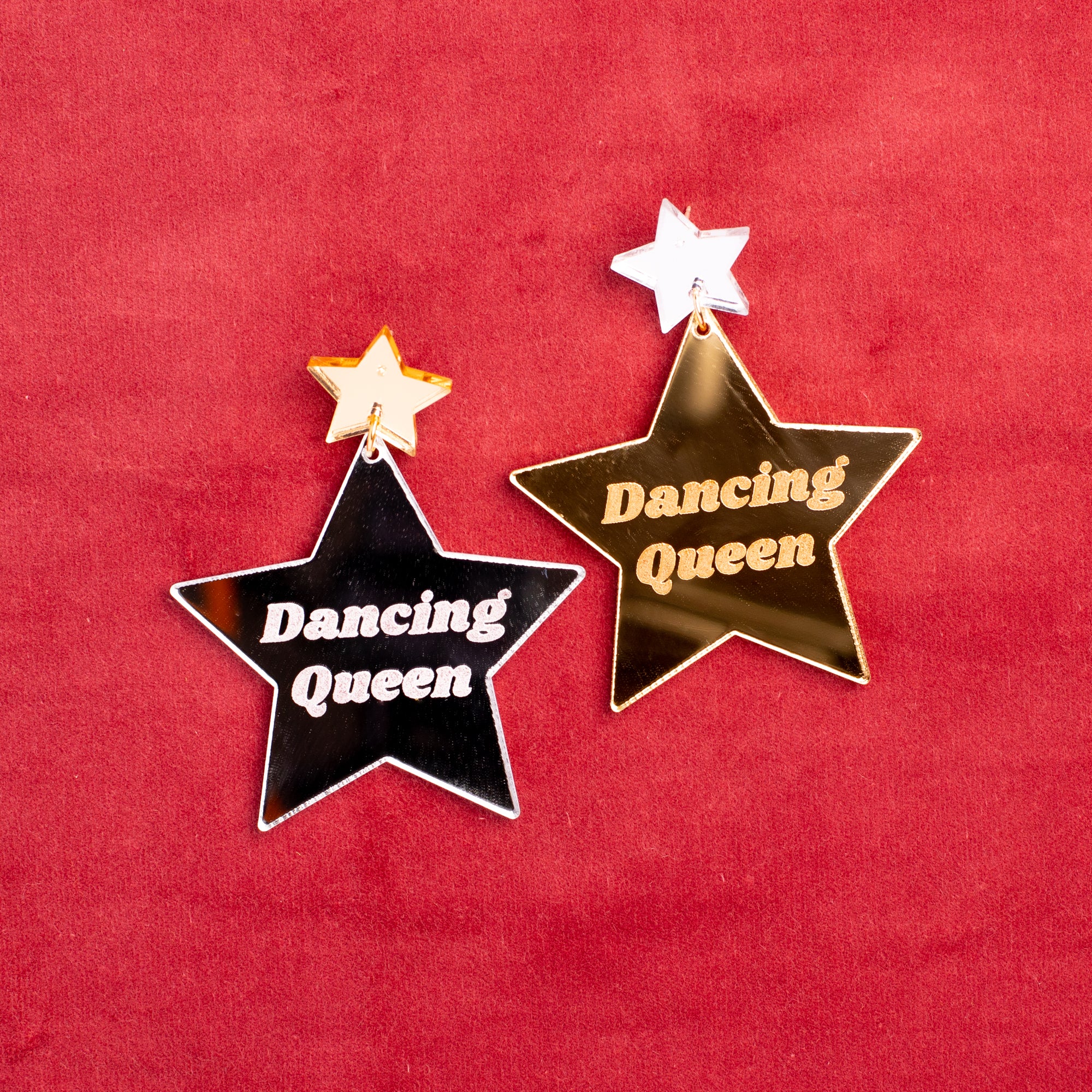 Dancing Queen Star Stud Earrings