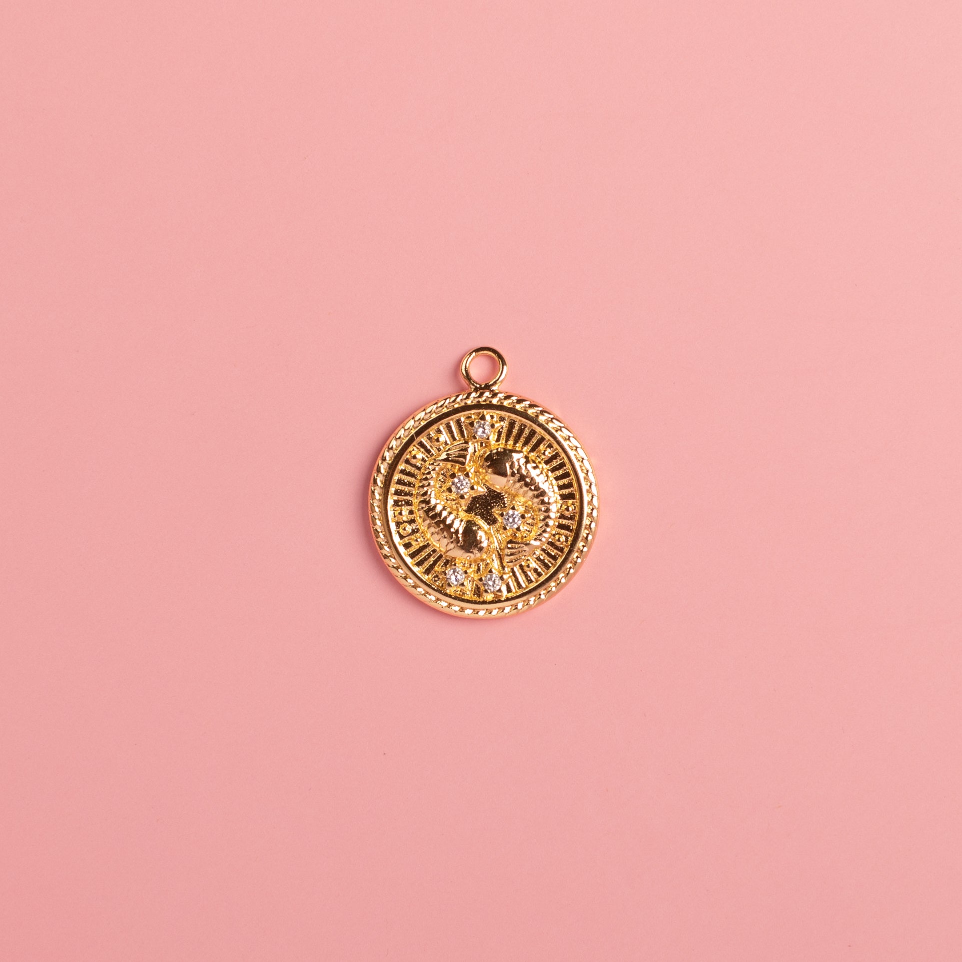Zodiac Pendant Charm & Necklace