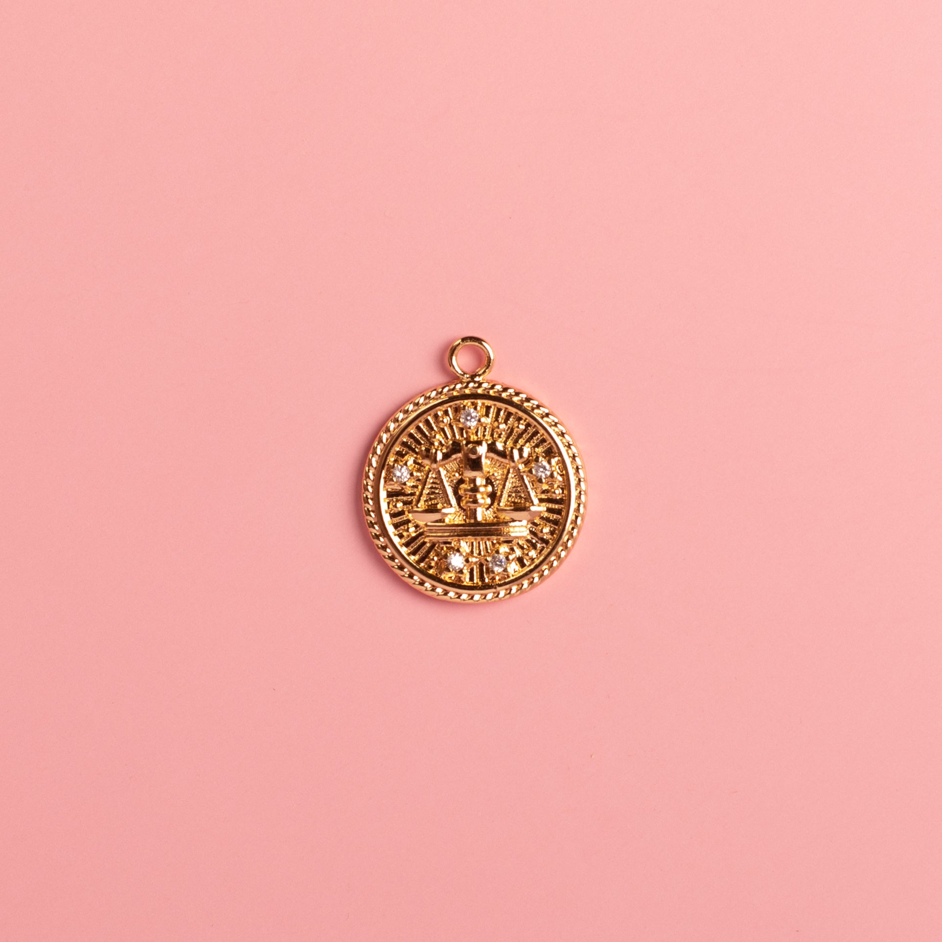 Zodiac Pendant Charm & Necklace
