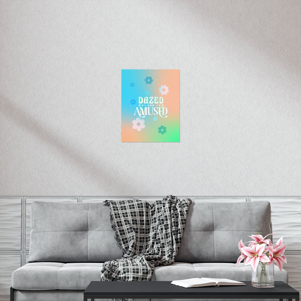 Dazed & Amused Wall Art Print